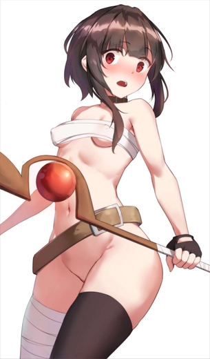 【この素晴らしい世界に祝福を！】めぐみんのえっちで抜けるかわいいエロネタ画像まとめ