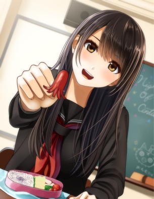 まるで自分が本当にこんな美少女とえっちな事をしているかのような体験が出来る主観二次元エロ画像！
