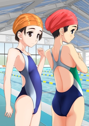 競泳水着画像で今夜もイチャラブ妄想！「やっ♥ダメェ♥そこぉ♥そこいじめないでぇ♥」
