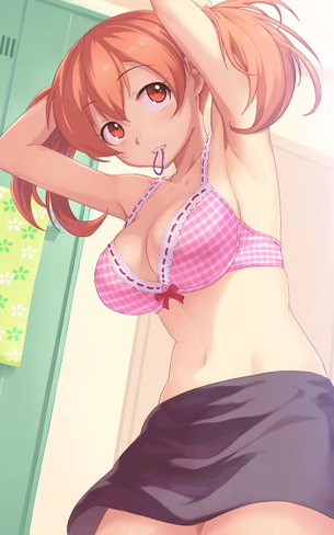 【二次】安く手の入るのにエロくてキュートなデザイン“ブラジャー少女”のエロ画像