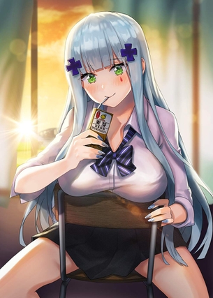 【ドールズフロントライン】HK416の壁紙(PC・スマホ)にできそうな高画質なエロ画像