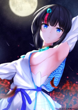 宇津見エリセのどエロい二次エロ画像がいっぱいおっぱい！【Fate Grand Order】