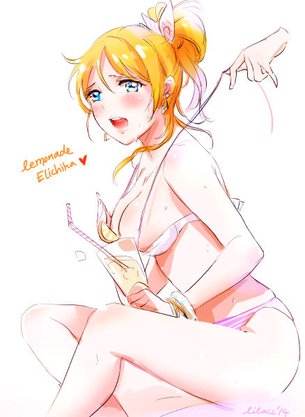 絢瀬絵里の悩殺必死のセクシーポーズのエロ画像！【ラブライブ！】