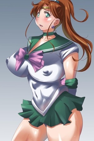 【エロ画像】美少女戦士セーラームーンのエロコスプレの参考にしたくなるジュピターのキャラクター画像