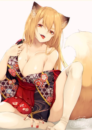 ケモ耳の二次エロ画像くだしあ。