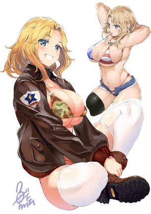 【ガルパン】おじさんたちが元気ないのでガルパン娘の画像ください その6