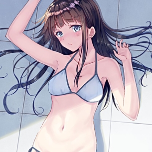 【黒髪】お前らの持ってる黒髪の美少女の画像くれ その3