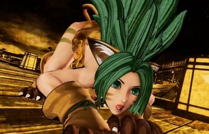 『SAMURAI SPIRITS』エロい衣装でパンツが丸見えの「チャムチャム」がDLCで参戦！