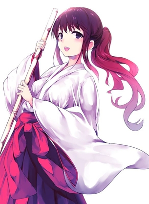 【巫女】清楚な巫女服姿の女の子の画像ください その10