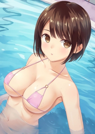 【マイクロビキニ】見えないギリギリを攻めているマイクロビキニの画像くれ その8