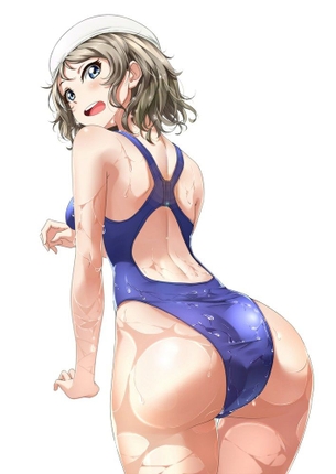【競泳水着】着てるだけでエッチなボディーラインが出ちゃう競泳水着の美少女画像くれ その14