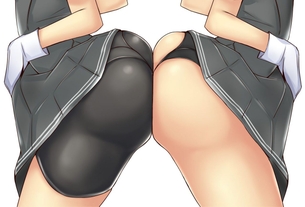 【スパッツ】お尻のラインがけしからんスパッツ娘の画像くれ その8
