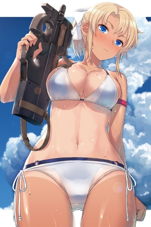 【日焼け】真夏の太陽にこんがり焦がされた美少女画像くれ その4
