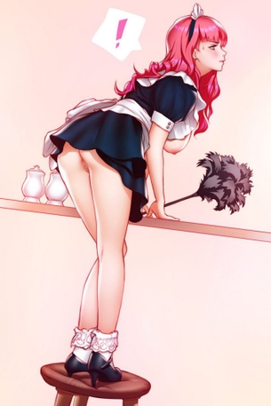 メイドの画像で一発ヌキたい