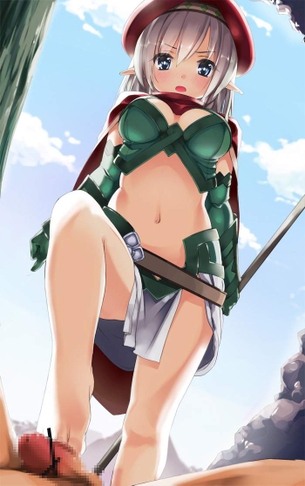 【エロ画像】クイーンズブレイドのエロコスプレの参考にしたくなるアレインのキャラクター画像