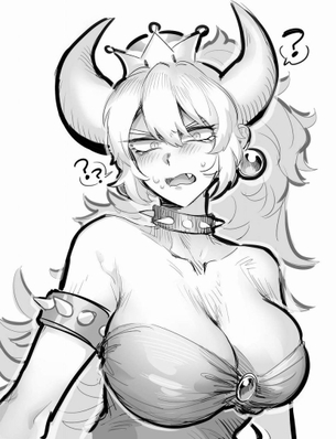 クッパ姫のどエロい二次エロ画像がいっぱいおっぱい！【スーパーマリオ】