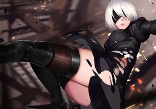 【NieR Automata】2Bのかっこいい・かわいい二次エロ画像