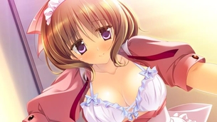 メイドの萌えイラスト