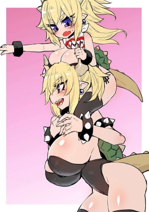【スーパーマリオ】こんな超絶エッロエロなクッパ姫の抜ける二次エロ画像があったのか？！
