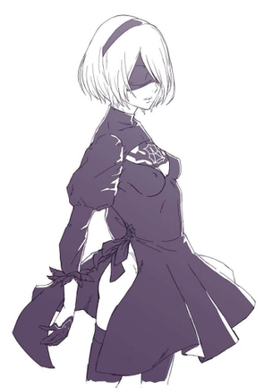 【NieR Automata】2Bの無防備でエロすぎな二次えっち画像まとめ