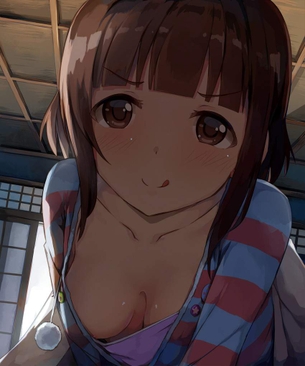 胸チラのエロ画像まとめ！