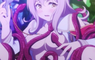アニメ『異世界魔王と召喚少女の奴隷魔術』2期の1話でエロい女の子の触手プレイなど！