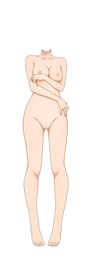 【エロコラ素材】エロコラに使える「女の体」顔なし体だけ素材 その113