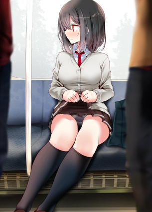 えっちな事して恥ずかしいけどドキドキしてる可愛らしい女の子の二次元エロ画像