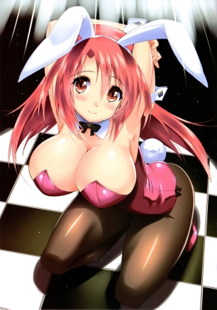 【二次】世界一有名な雑誌PLAYBOYで有名な伝統エロス“バニーガール”のエロ画像