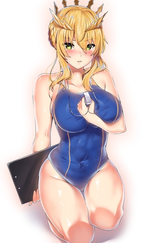 【2次】太ももが綺麗な女の子のエロ画像その30