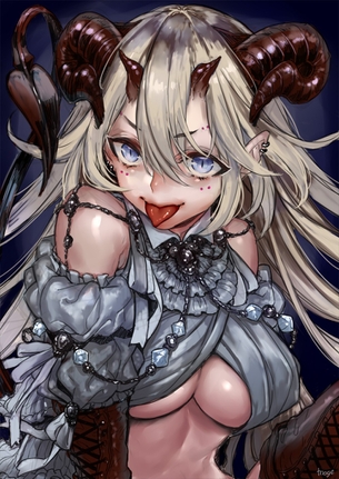 【2次】下乳がエッチな女の子のエロ画像その26