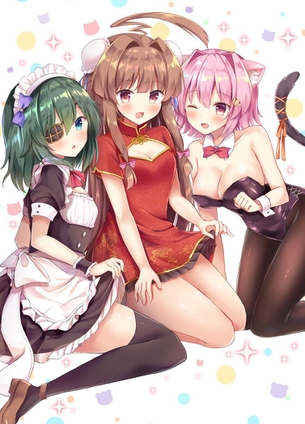 【エロ画像】艦隊これくしょんのエロコスプレの参考にしたくなる木曾のキャラクター画像