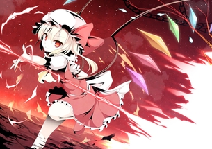 【東方Project】フランの可愛いHな二次エロ画像