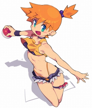 カスミのおっぱいを好き放題ヤリ放題な二次エロ画像【ポケットモンスター】
