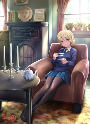 【エロ画像】可愛いダージリンの画像を集めてみたが、エロすぎだろ・・・(ガールズ&パンツァー)