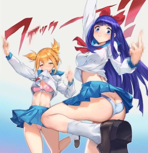 【ポプテピピック】新刊発売記念！ポプ子＆ピピ美のエロ画像～令和Ver.～