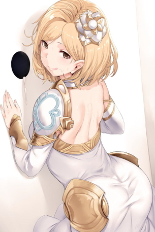 ジータの悩殺必死のセクシーポーズのエロ画像！【グランブルーファンタジー】