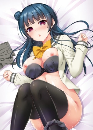 津島善子の悩殺必死のセクシーポーズのエロ画像！【ラブライブ！サンシャイン!!】