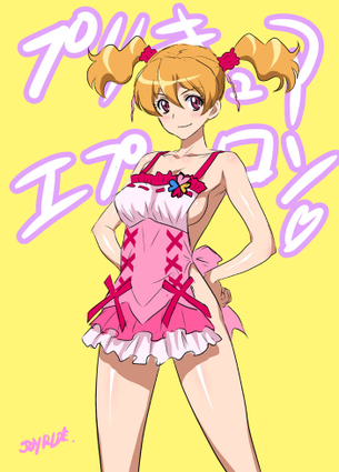 【プリキュア】桃園ラブの可愛いHな二次エロ画像