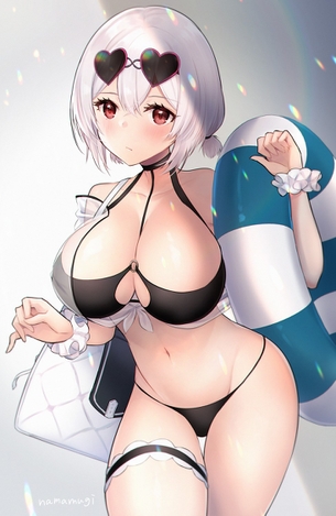 よく知らないけどアズールレーンのシリアスちゃんっていうのがえっちなんでしょ？っていう二次元エロ画像