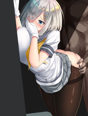 パンパンおまんこを突いてる音が漏れ出てそうなえっちな後背位セックス中の二次元エロ画像