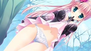 下着を履いてるからセーフ？いいえアウトですwだってマンスジが丸見えですから！！！な二次元エロ画像