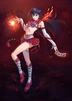 【美少女戦士セーラームーン】マーズの無防備でエロすぎな二次えっち画像まとめ