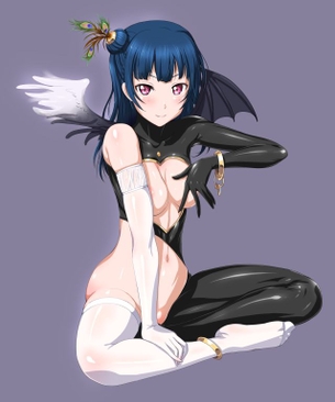 【ラブライブ！サンシャイン!!】津島善子とハメハメ濃厚Hがしたくなる二次エロ画像