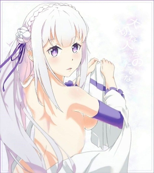 【Re:ゼロから始める異世界生活】エミリアのhentai二次エロ画像まとめ