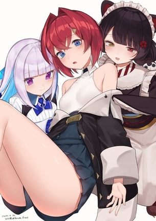 【バーチャルyoutuber】アンジュ・カトリーナの中出し二次エロ画像まとめ