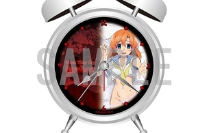 『ひぐらしのなく頃に』竜宮レナのめっちゃエロい服を脱いでるイラストのエロ目覚まし時計！