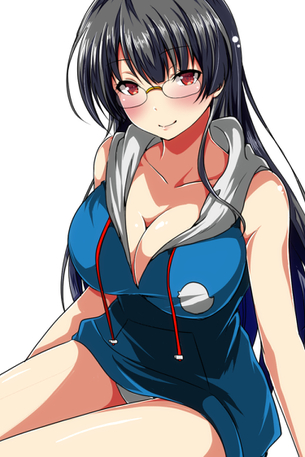 鳥海のオナニー姿を想像するだけでめっちゃ抜けるエロ画像【艦隊これくしょん】