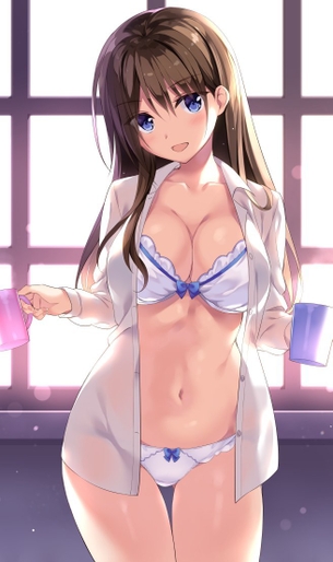ただ脱いでいればいい訳じゃない！きれいでえっちで可愛い女の子の二次元エロ画像が最高すぎる件