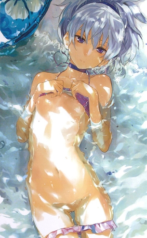 小さいおっぱいの美しさを改めて実感しちゃう二次元エロ画像